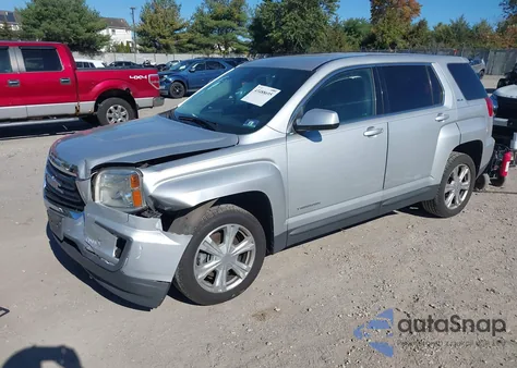 2017 GMC Terrain Sle-1 из США, поврежденный, VIN 2GKALMEK3H6298726